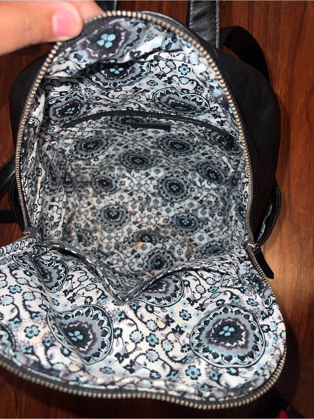 Vera Bradley Carryall Black Backpack